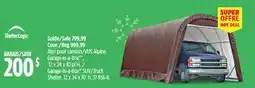Canadian Tire ShelterLogic Garage-in-a-Box SUV/Truck Shelter, 12 x 24 x 10´ h offer