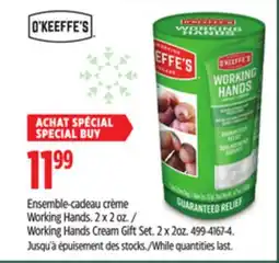 Canadian Tire Working Hands Cream Gift Set offer