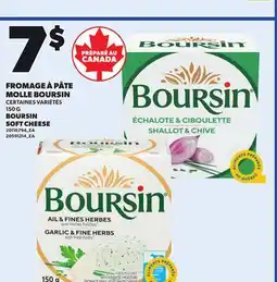 Provigo BOURSIN SOFT CHEESE, 150 G offer