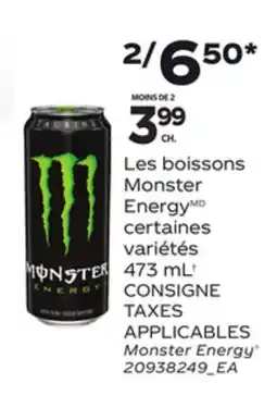 Provigo MONSTER ENERGY , 473 mL† offer