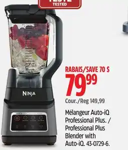 Canadian Tire Professional Plus Blender with Auto-iQ offer