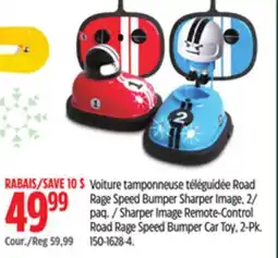 Canadian Tire Sharper Image Remote-Control Road Rage Speed Bumper Car Toy, 2-Pk offer