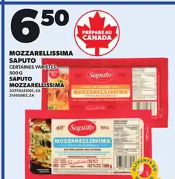 Provigo SAPUTO MOZZARELLISSIMA, 500 G offer