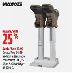 Canadian Tire SD Shoe & Glove Dryer offer