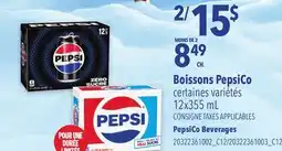 Provigo PEPSICO BEVERAGES, 12x355 mL offer