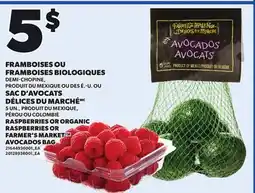 Provigo RASPBERRIES OR FARMER'S MARKET offer