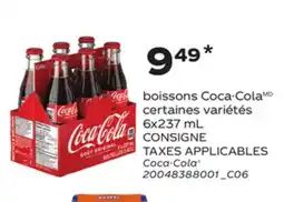 Provigo COCA-COLA , 6x237 mL offer