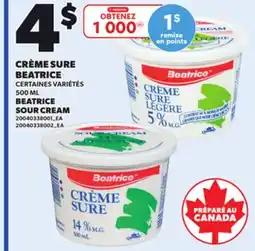 Provigo BEATRICE SOUR CREAM, 500 ML offer