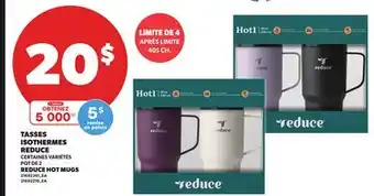 Provigo REDUCE HOT MUGS offer