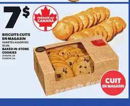 Provigo BAKED IN-STORE COOKIES, 18 UN offer