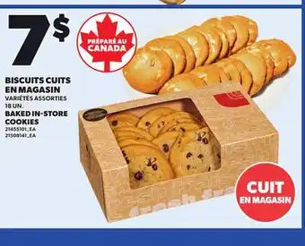 Provigo BAKED IN-STORE COOKIES, 18 UN offer