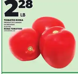 Provigo ROMA TOMATOES offer