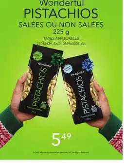 Provigo WONDERFUL PITACHIOS, 225 offer