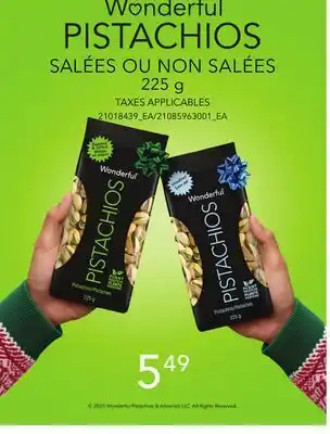 Provigo WONDERFUL PITACHIOS, 225 offer