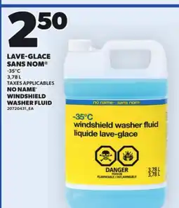 Provigo NO NAME WINDSHIELD WASHER FLUID, 3,78 L offer