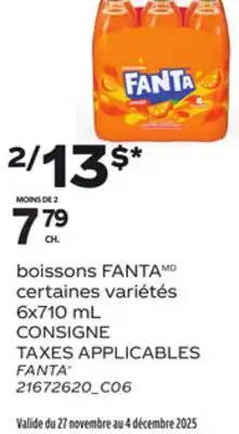 Provigo FANTA , 6x710 mL offer