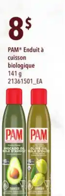 Provigo PAM ENDUIT À CUISSON BIOLOGIQUE, 141 G offer