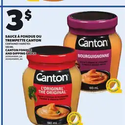 Provigo CANTON FONDUE AND DIPPING SAUCE, 180 ML offer