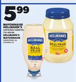 Provigo HELLMANN'S HELLMANN'S, 710-890 ML offer