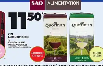 Provigo ROUGE OU BLANC, 1 L offer