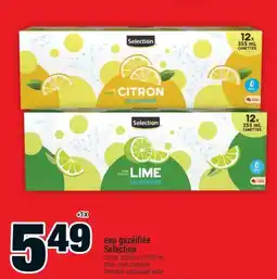 Super C EAU GAZÉIFIÉE SELECTION | SELECTION CARBONATED WATER offer