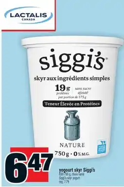 Super C yogourt skyr Siggi's | Siggi's skyr yogurt offer