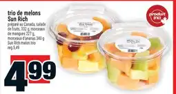 Super C trio de melons Sun Rich / Sun Rich melon trio offer