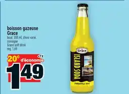 Super C BOISSON GAZEUSE GRACE | GRACE SOFT DRINK offer