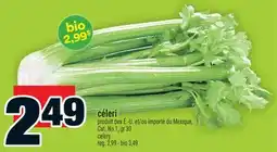 Super C céleri | celery offer