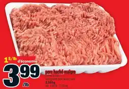 Super C porc haché maigre format écono / lean ground pork, econo pack offer