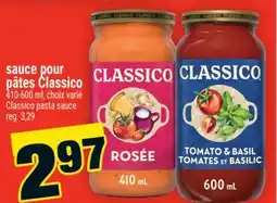 Super C sauce pour pâtes Classico | Classico pasta sauce offer
