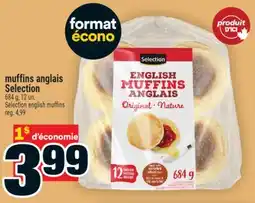 Super C muffins anglais Selection | Selection english muffins offer