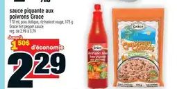 Super C sauce piquante aux poivrons Grace | Grace hot pepper sauce offer