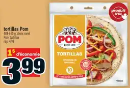 Super C tortillas Pom / Pom tortillas offer