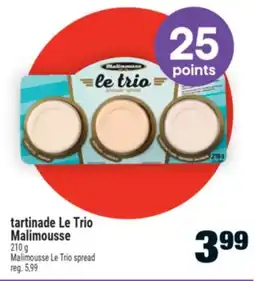 Super C tartinade Le Trio Malimousse | Malimousse Le Trio spread offer