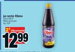 Super C jus nectar Ribena | Ribena nectar juice offer