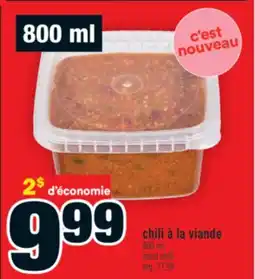Super C chili à la viande | meat chili offer