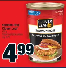 Super C saumon rose Clover Leaf | Clover Leaf pink salmon offer