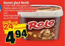 Super C dessert glacé Nestlé | Nestlé frozen dessert offer
