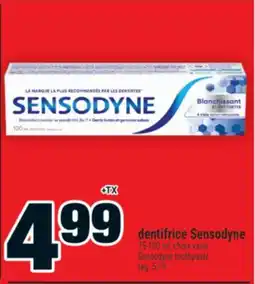 Super C dentifrice toothpaste | Sensodyne toothpaste offer