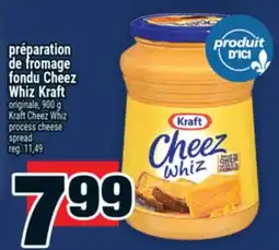 Super C préparation de fromage fondu Cheez Whiz Kraft | Kraft Cheez Whiz process cheese spread offer