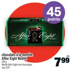 Super C chocolats à la menthe After Eight Nestlé | Nestlé After Eight mint chocolates offer
