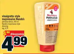 Super C VINAIGRETTE STYLE MAYONNAISE NANDO'S | NANDO'S MAYONNAISE STYLE DRESSING offer