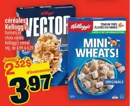 Super C céréales Kellogg's| Kellogg's cereal offer