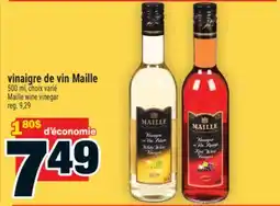 Super C vinaigre de vin Maille | Maille wine vinegar offer