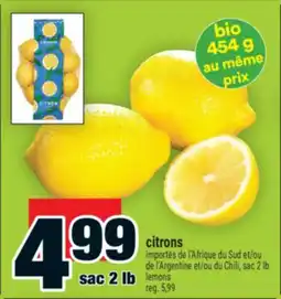 Super C CITRONS | LEMONS offer