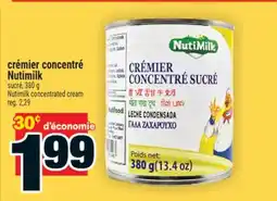 Super C crémier concentré Nutimilk sucré | Nutimilk concentrated cream offer