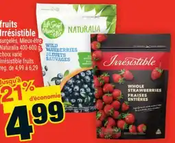 Super C fruits Irrésistible | Irrésistible fruits offer