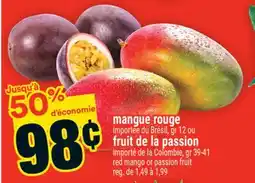 Super C MANGUE ROUGE | RED MANGO OR PASSION FRUIT offer