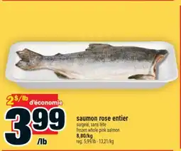 Super C saumon rose entier | frozen whole pink salmon offer